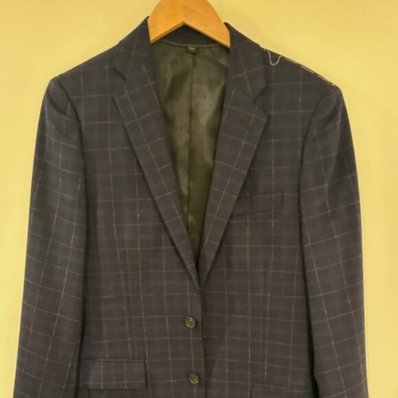AMAZING NEW LIMITED EDITION ITALY J. CREW SLIM LUDLOW MEN'S SUIT JACKET 36 R